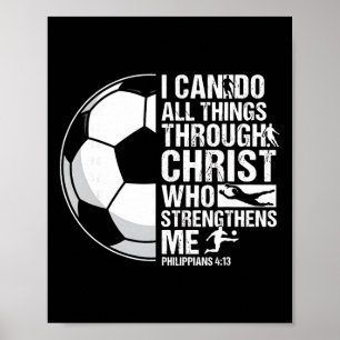 Poster Posso fazer todas as coisas por meio de Cristo Ver