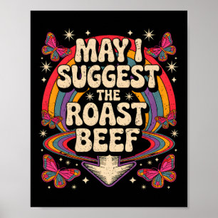 Poster Posso Sugestir O Dito Engraçado Da Carne Assada Bb