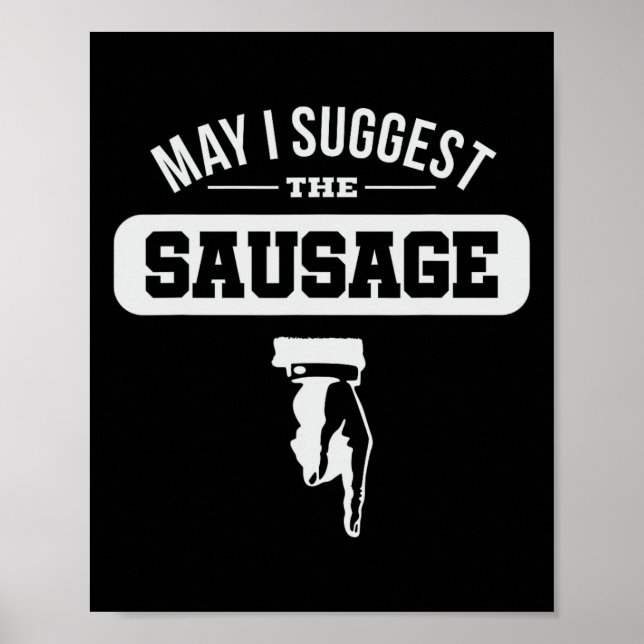 Poster Posso Sugestir O Presente De Salsicha Para Fã De C (Frente)