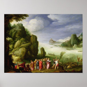 Pôster Possuído de Gerasa, 1608 da cura do cristo