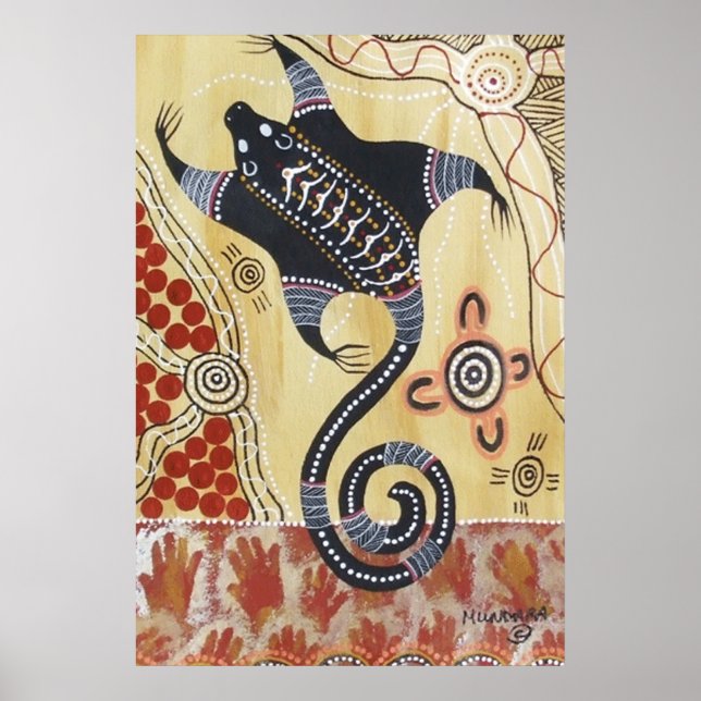 PÔSTER POSSUM SUNRISE (Frente)