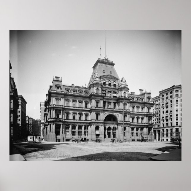 Poster Postar a Praça do Office (Frente)