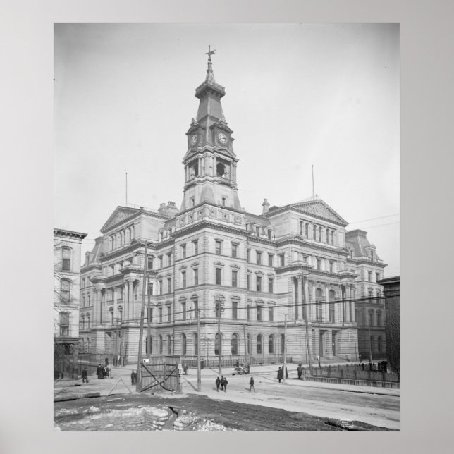 Pôster Postar Escritório (Frente)