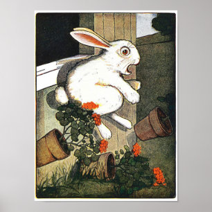 Poster Poste de ilustração do livro infantil de pequenos 