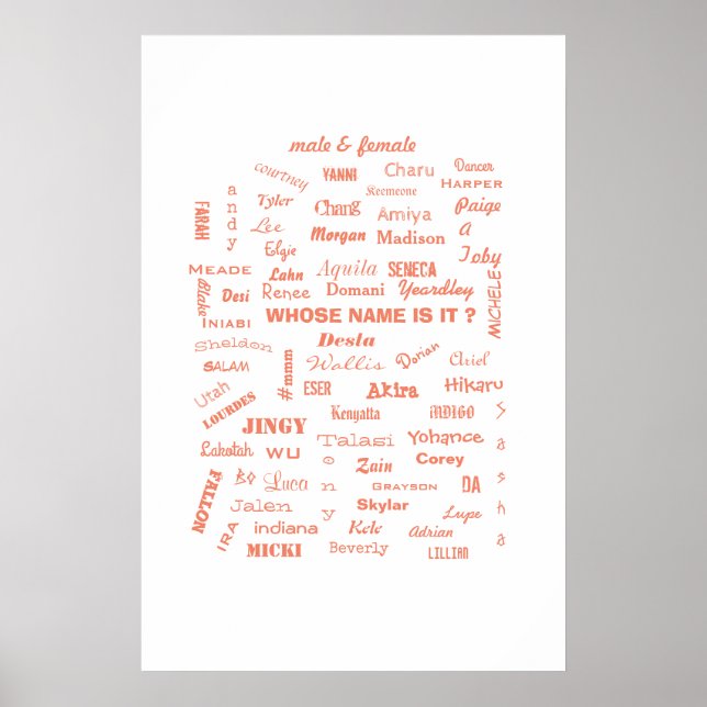 Poster Poster20x30 / SEU NOME? / METROPOLIM (Frente)