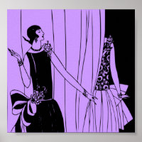 Poster, 1920 Art Deco Fashion