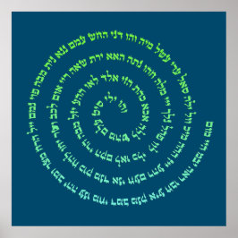 Poster Póster 72 Names of God