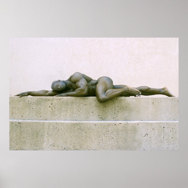 Poster Poster, ADONIS SLEEPS - versão horizontal do sacud (Frente)