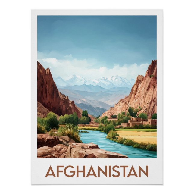 Pôster Poster Afghanistan (Frente)