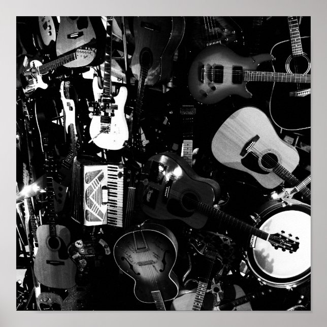 Poster Poster-Ame as Artes-Guitarras (Frente)