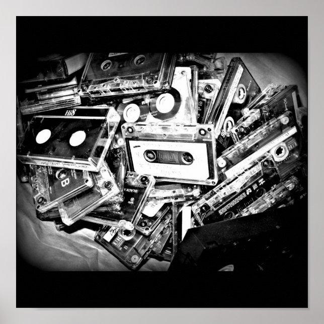 Pôster Poster-Ame as fitas de cassete de Artes (Frente)