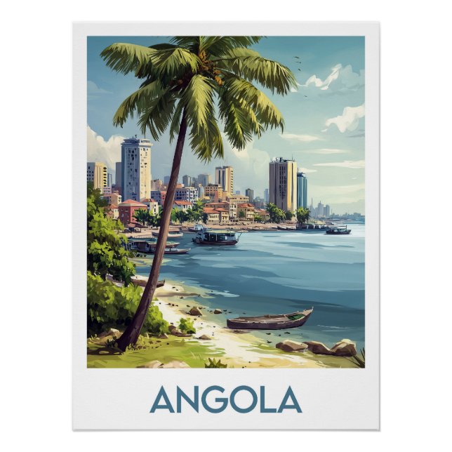 Pôster Poster Angola (Frente)