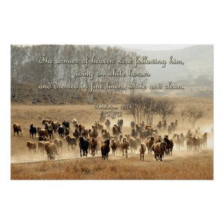Pôster Poster animal - Revelação 19:14