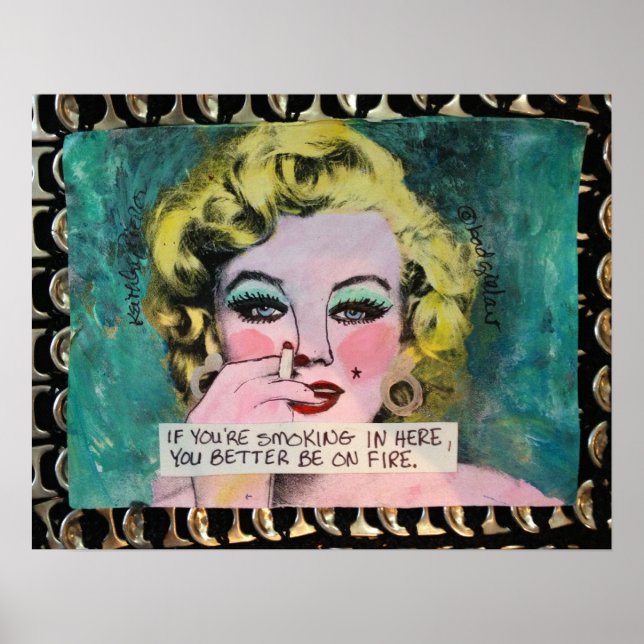 PÔSTER POSTER-ANTI-FUMO (Frente)