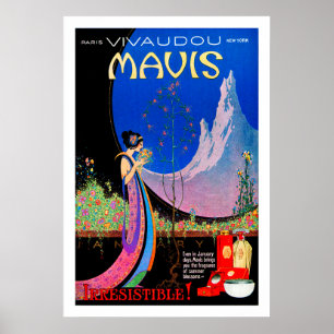 Pôster Poster: Anúncio do art deco - pelo empacotador de