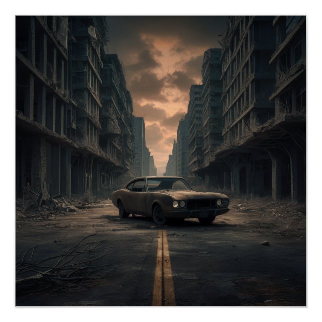 Pôster Poster Apocalypse Auto (Frente)