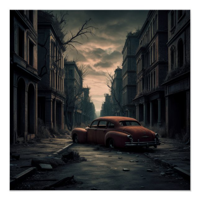 Pôster Poster Apocalypse Auto 07 (Frente)