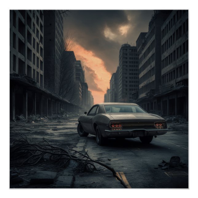 Pôster Poster Apocalypse Auto 08 (Frente)