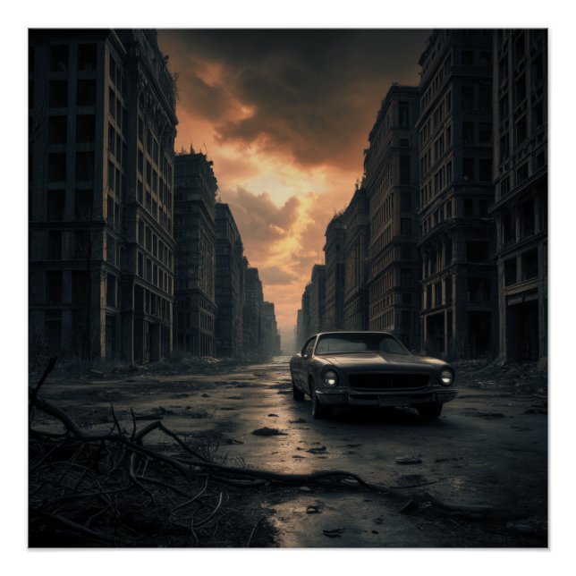 Pôster Poster Apocalypse Auto 09 (Frente)