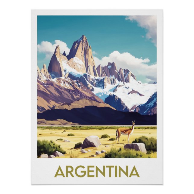 Pôster Poster Argentina (Frente)