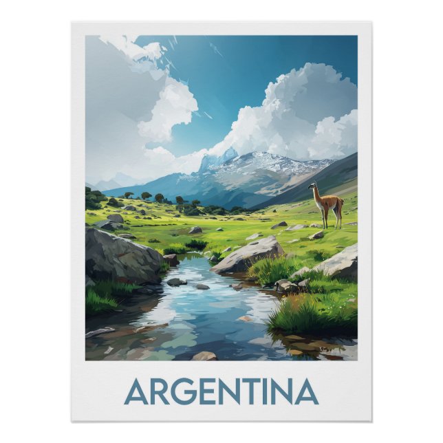 Pôster Poster Argentina (Frente)