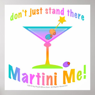 Pôster Poster, arte - apenas não esteja lá - MARTINI MI