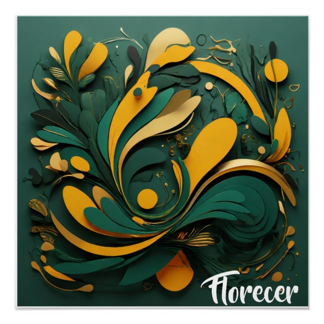 Pôster Póster Arte Biodiversidad Viva (Frente)