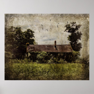 Poster Poster-Assombrado em o passado