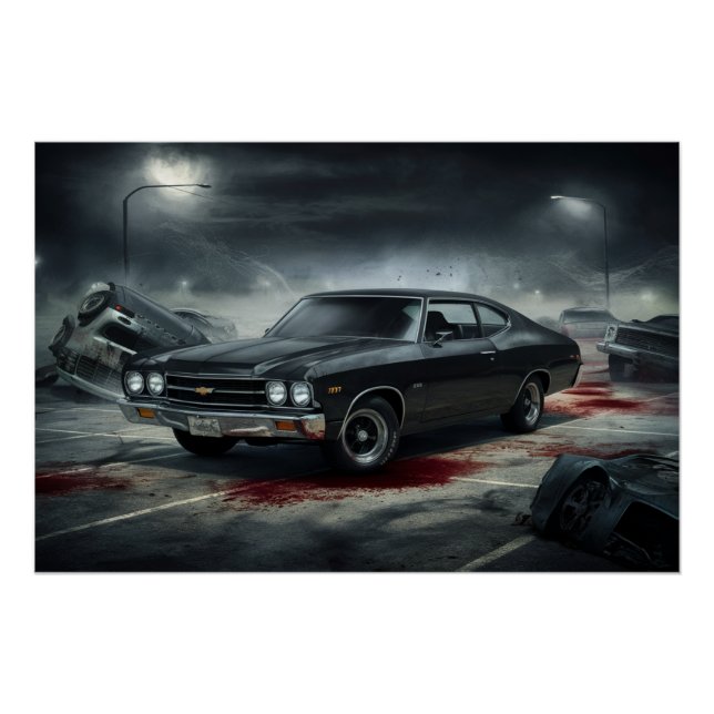 Pôster Poster Auto Noir 03 (Frente)