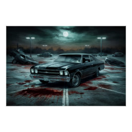 Pôster Poster Auto Noir 04