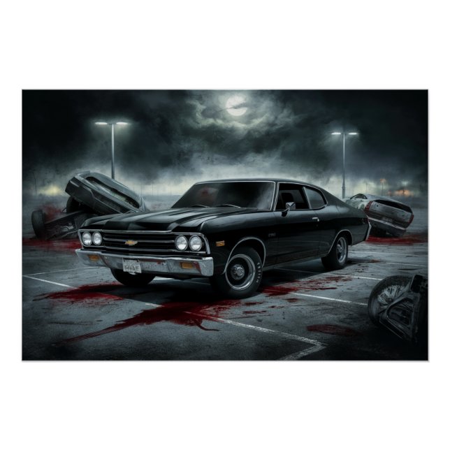 Pôster Poster Auto Noir 05 (Frente)