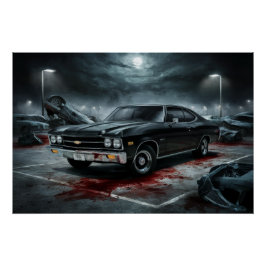 Pôster Poster Auto Noir 10