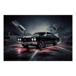 Pôster Poster Auto Noir 11