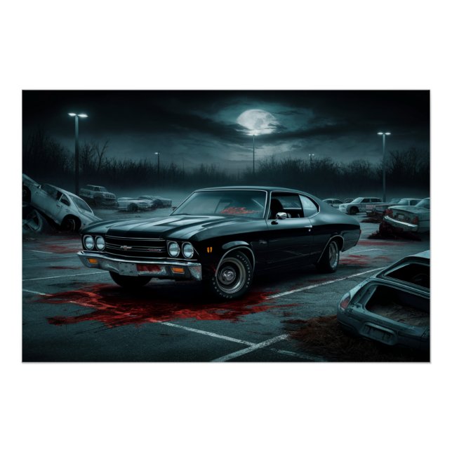 Pôster Poster Auto Noir 12 (Frente)