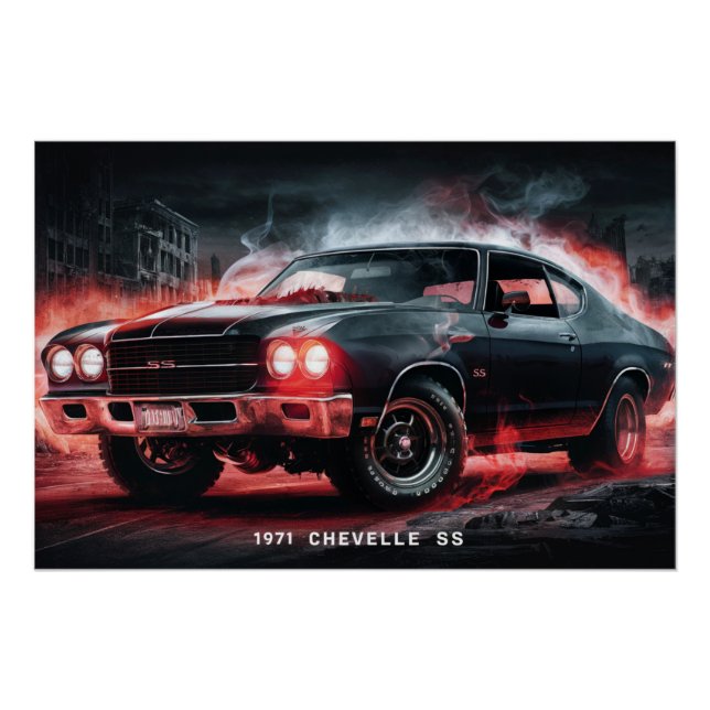 Pôster Poster Auto série 10 04 (Frente)