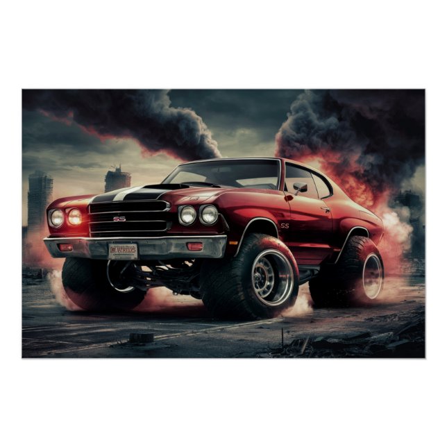 Pôster Poster Auto série 10 08 (Frente)