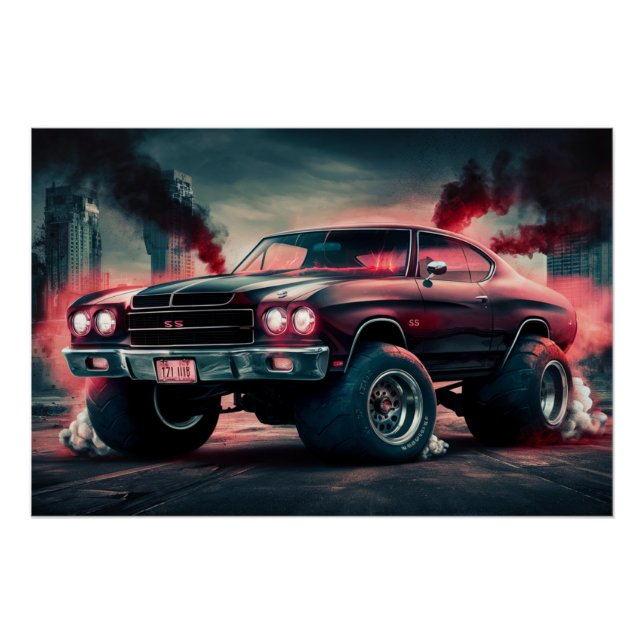 Pôster Poster Auto série 10 09 (Frente)