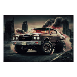 Pôster Poster Auto série 10 12