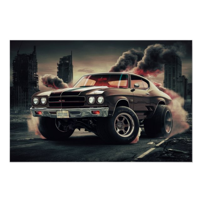 Pôster Poster Auto série 10 12 (Frente)