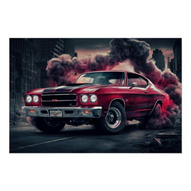 Pôster Poster Auto série 10 16 (Frente)