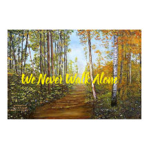 "POSTER AUTUMN PATH"