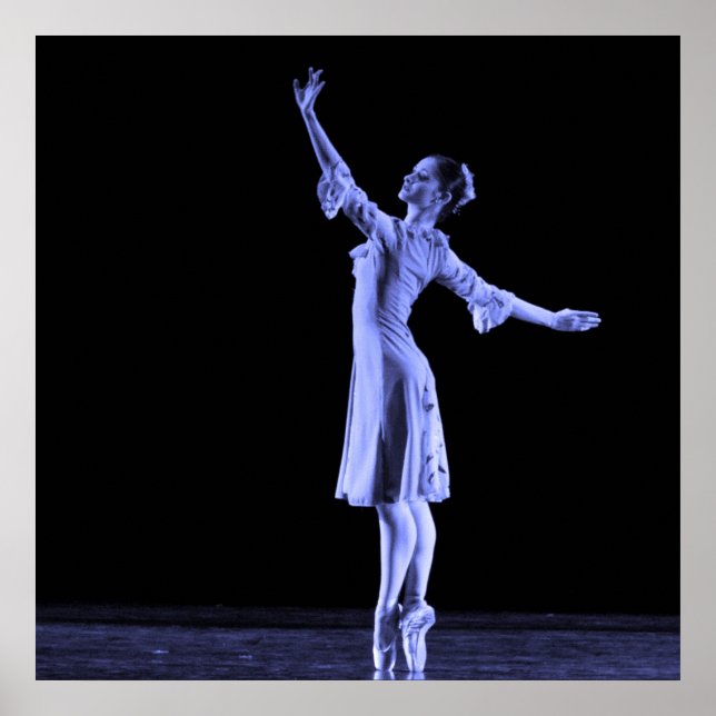 Pôster POSTER: Ballerina Azul (Frente)