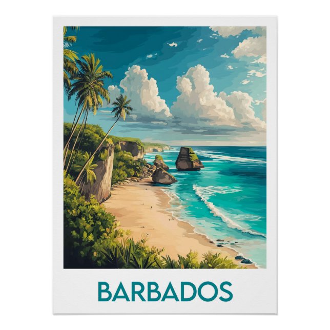 Pôster Poster Barbados (Frente)