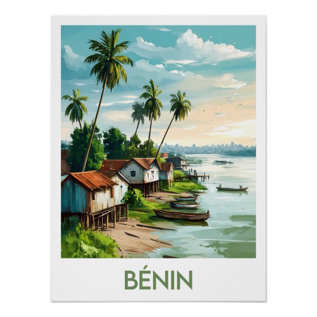 Pôster Poster Benin (Frente)
