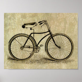 Poster Poster: Bicicleta Vintage