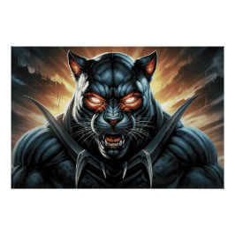 Pôster Poster Black Cat and Rat 11 E