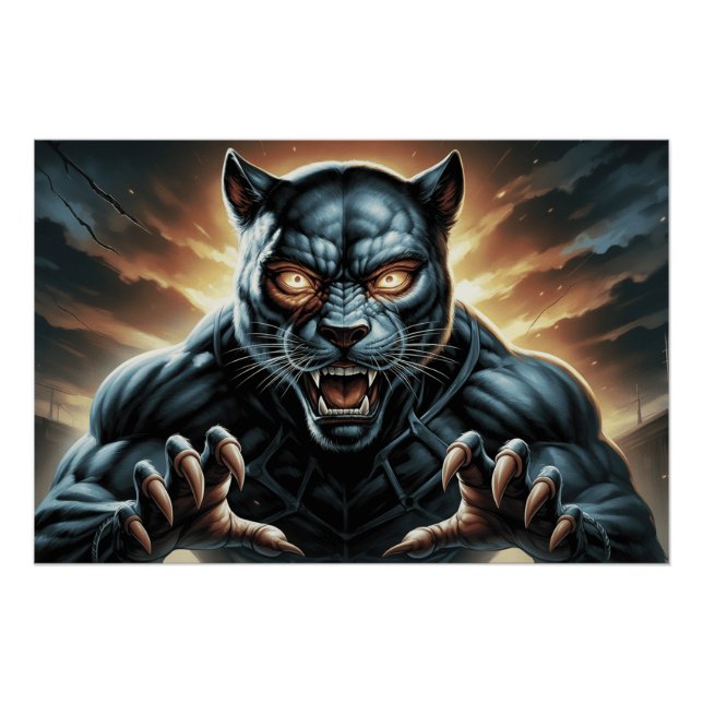 Pôster Poster Black Cat and Rat 11 F (Frente)