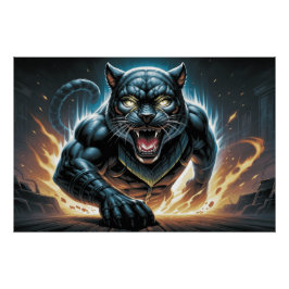 Pôster Poster Black Cat and Rat 11 H