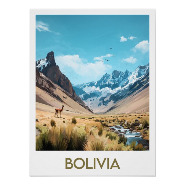 Pôster Poster Bolivia (Frente)