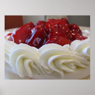 Poster Poster--Bolo da morango